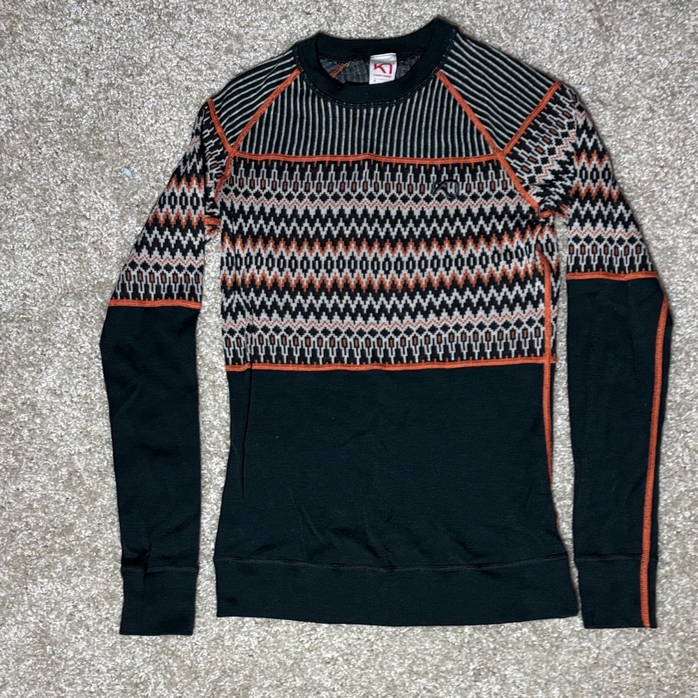 Kari Traa Silja Long-Sleeve 100% Merino Wool Base Layer Top